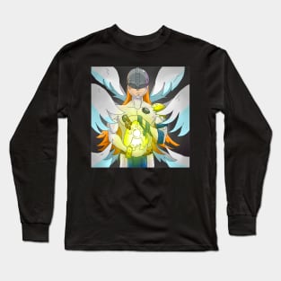 Angemon Digimon Long Sleeve T-Shirt